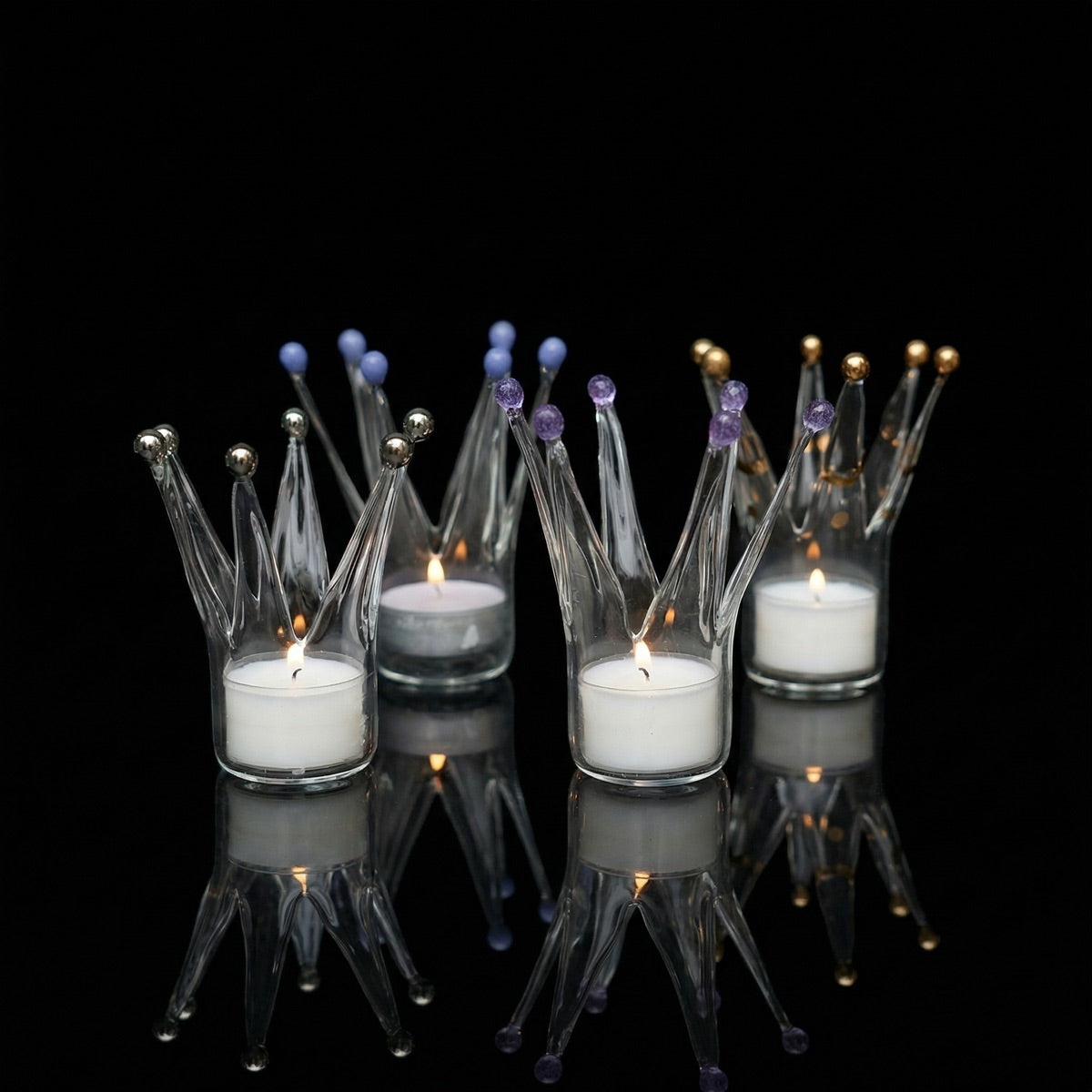 Kerzenhalter Krone