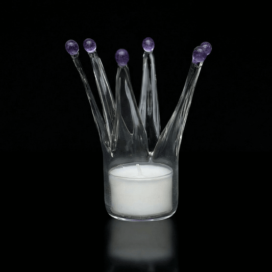 Candle holder crown