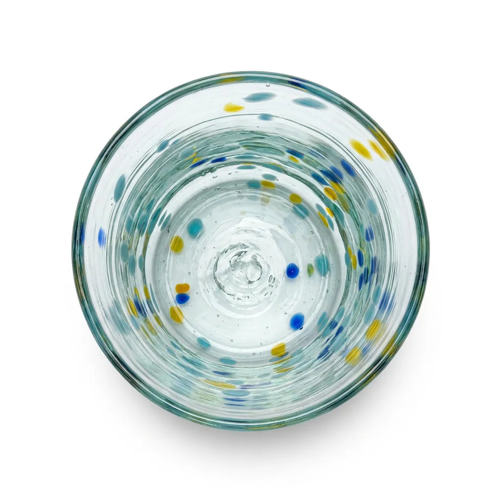 Lafiore Classic Tumbler – Confetti Yellow-Turquoise