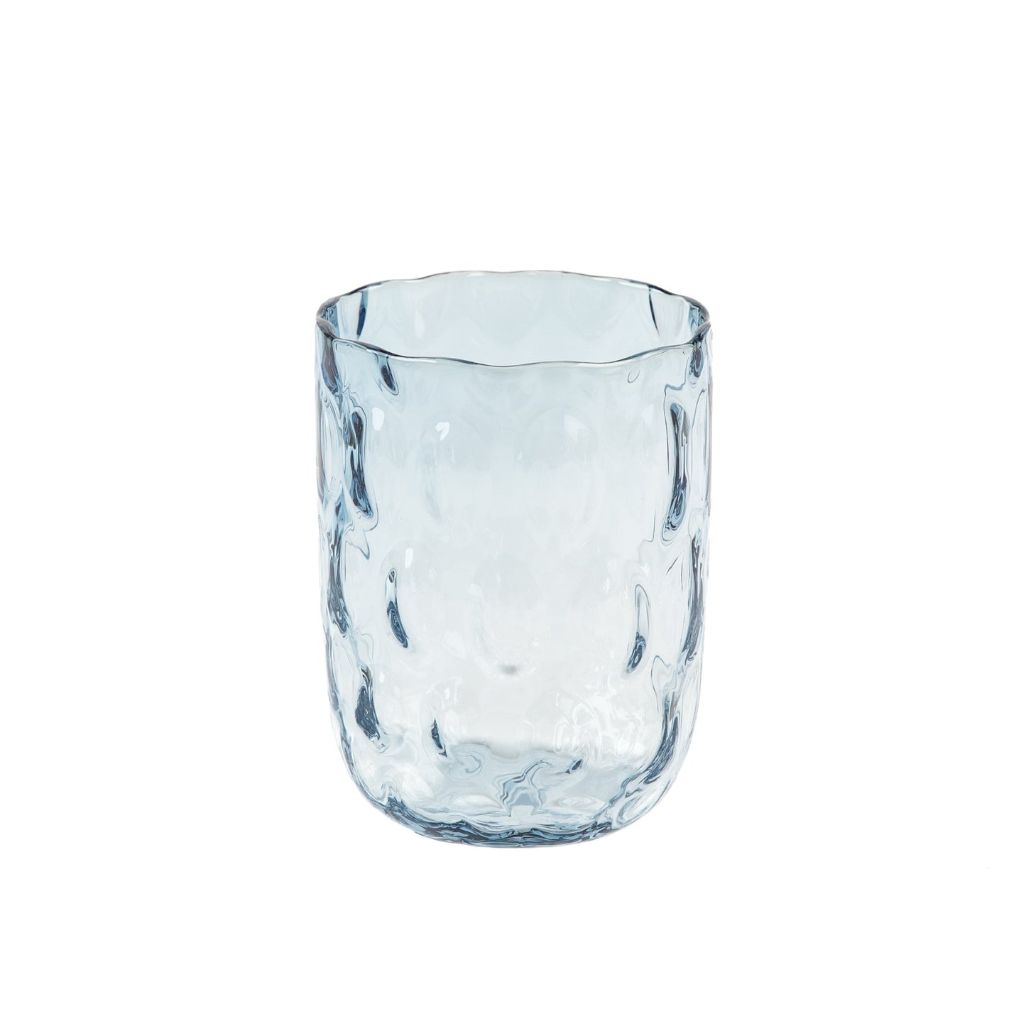Kodanska Danish Summer Tumbler Blue Smoke, mundgeblasenes Glas