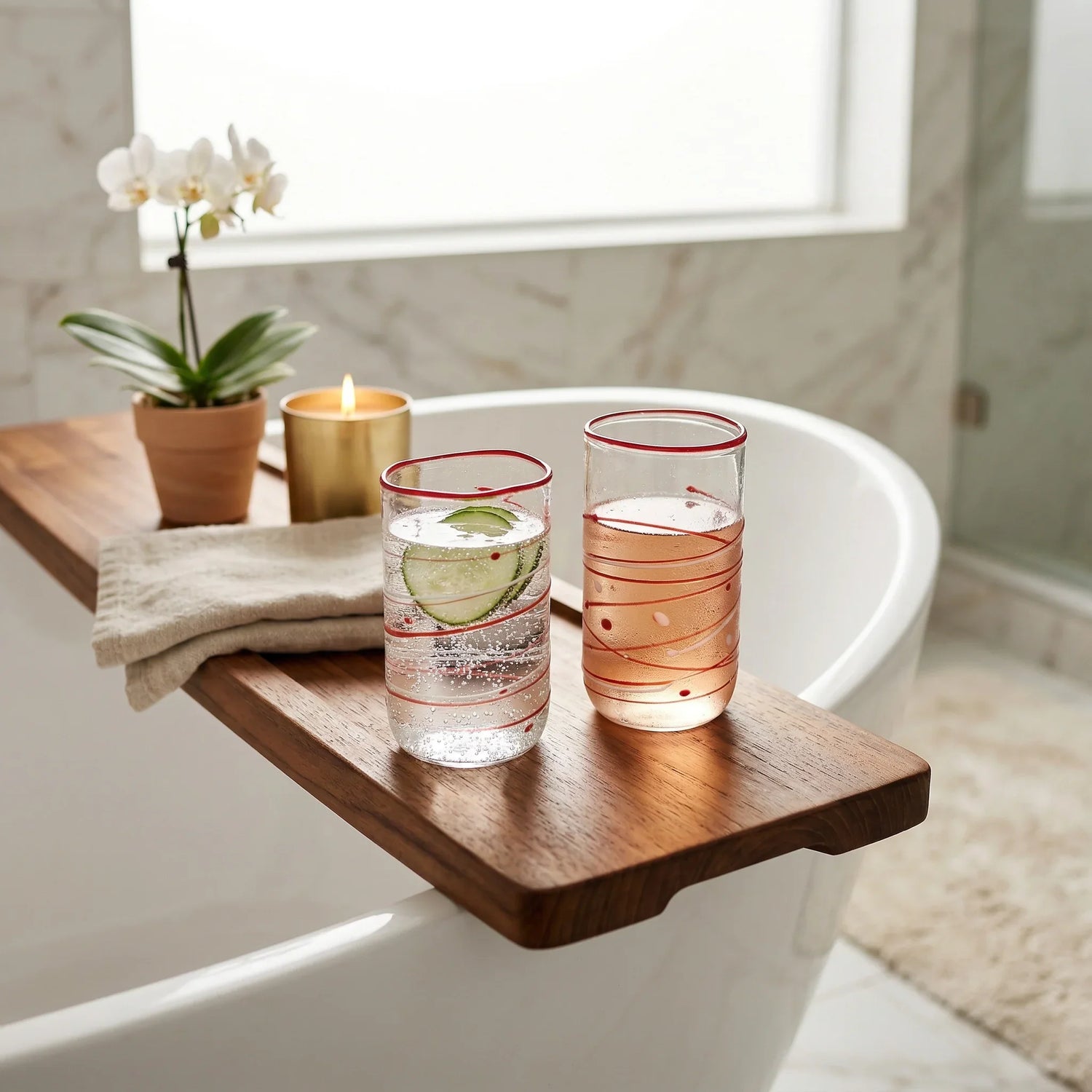 Trinkgläser & Design-Tumbler mundgeblasen