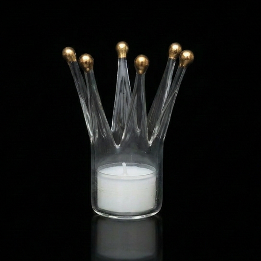 Candle holder crown
