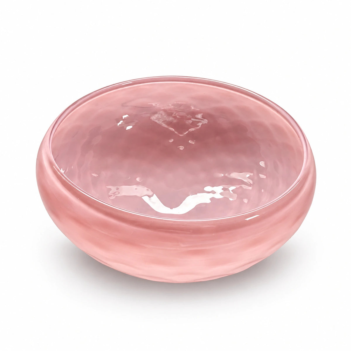 Diamond Bowl – Rose – Ansicht von schräg oben auf weißem Hintergrund