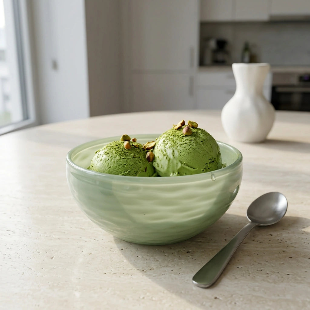 Diamond Bowl – River Green – mit Matcha-Eis
