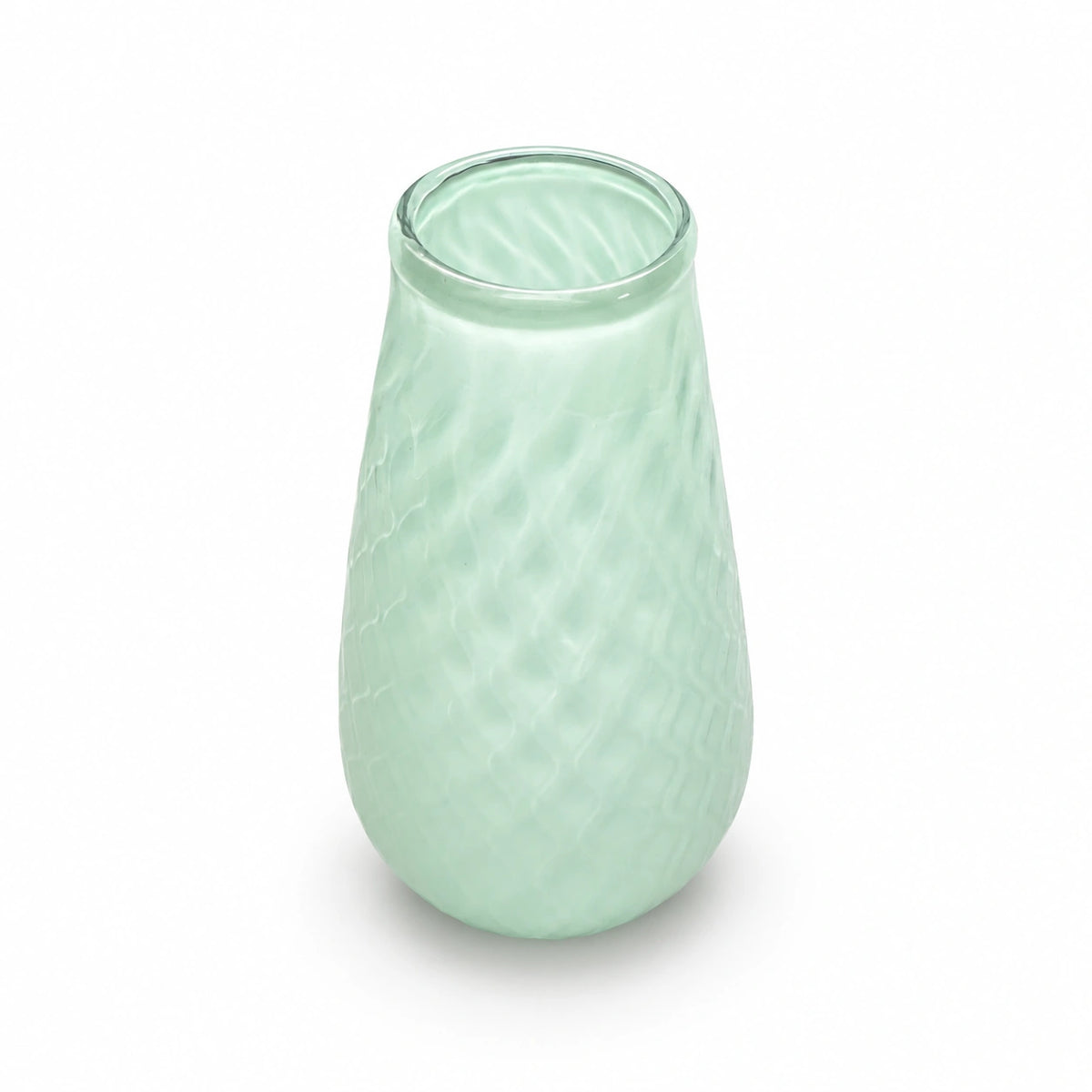 Diamond Vase – Large – Ansicht von schräg oben auf weißem Hintergrund