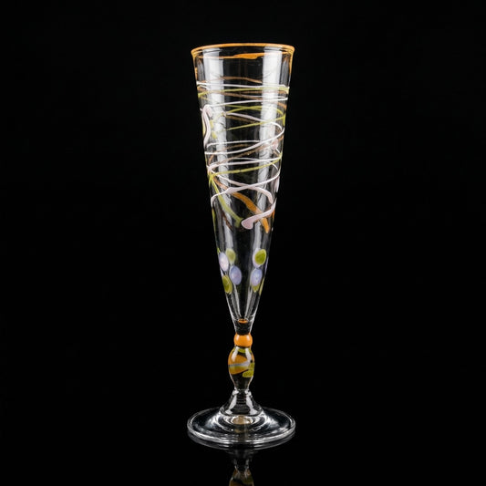Champagne glass flute Collector's Edition "Sevilla"