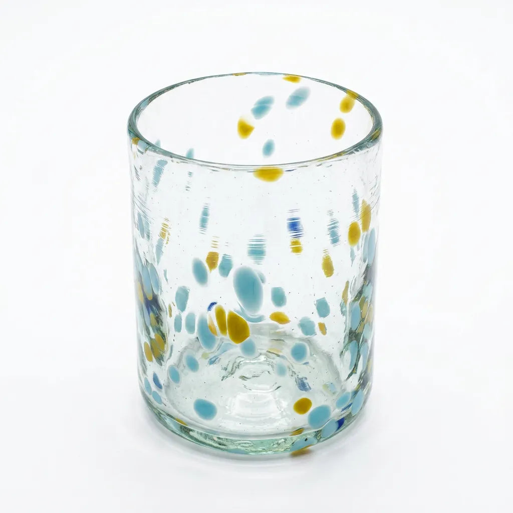 Lafiore Classic Tumbler – Confetti Yellow-Turquoise