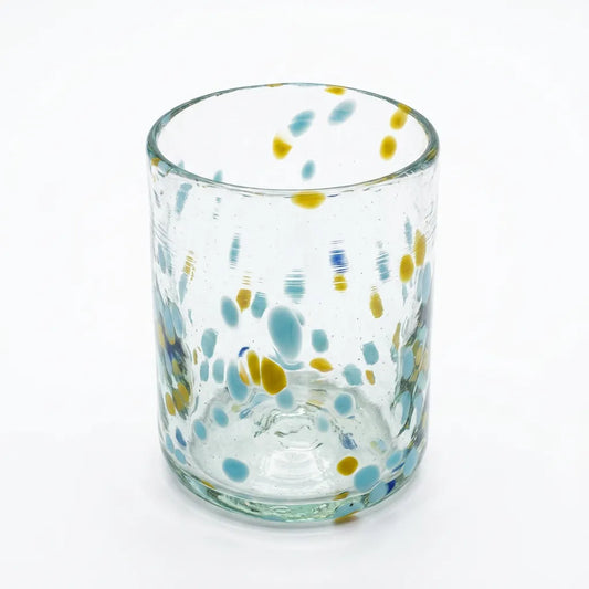 Lafiore Classic Tumbler – Confetti Yellow-Turquoise