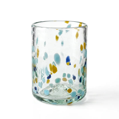 Lafiore Classic Tumbler – Confetti Yellow-Turquoise