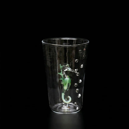 Wasserglas Dots - Seepferd
