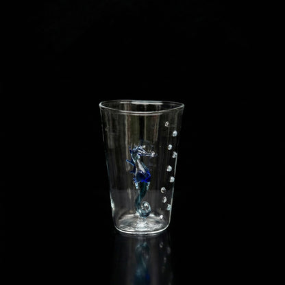 Wasserglas Dots - Seepferd