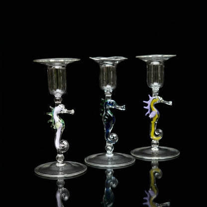 Kerzenhalter Seepferd