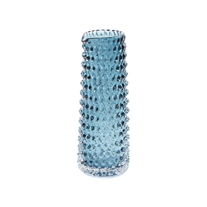 Kodanska Danish Summer Karaffe Blue Smoke, mundgeblasenes Glas