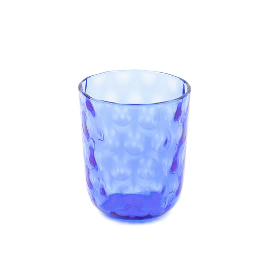 Kodanska Danish Summer Tumbler Blue, mundgeblasenes Glas