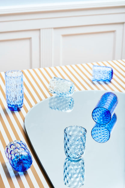 Kodanska Danish Summer Tumbler Blue im Interieur