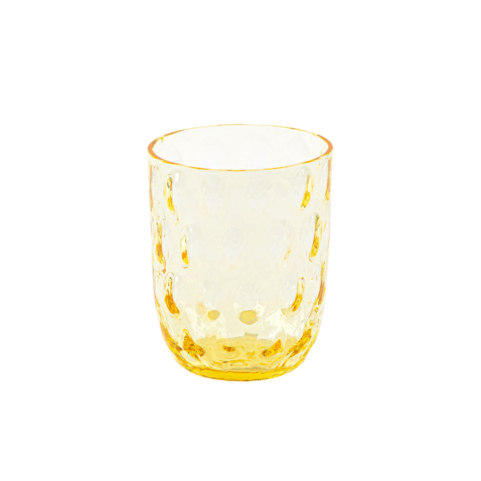 Kodanska Danish Summer Tumbler Yellow, mundgeblasenes Glas