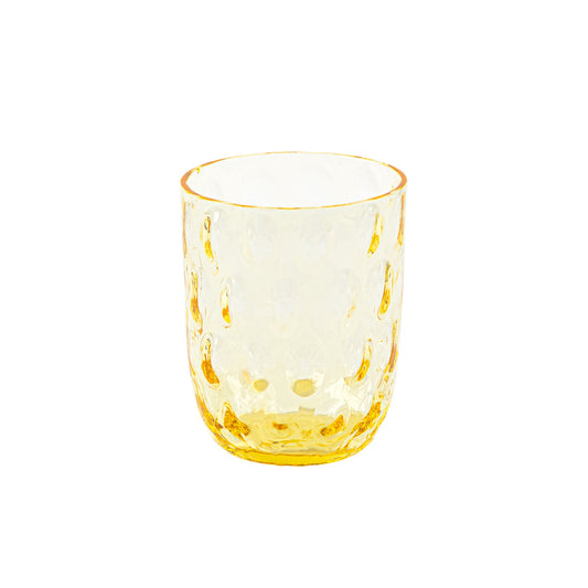 Kodanska Danish Summer Tumbler Yellow, mundgeblasenes Glas